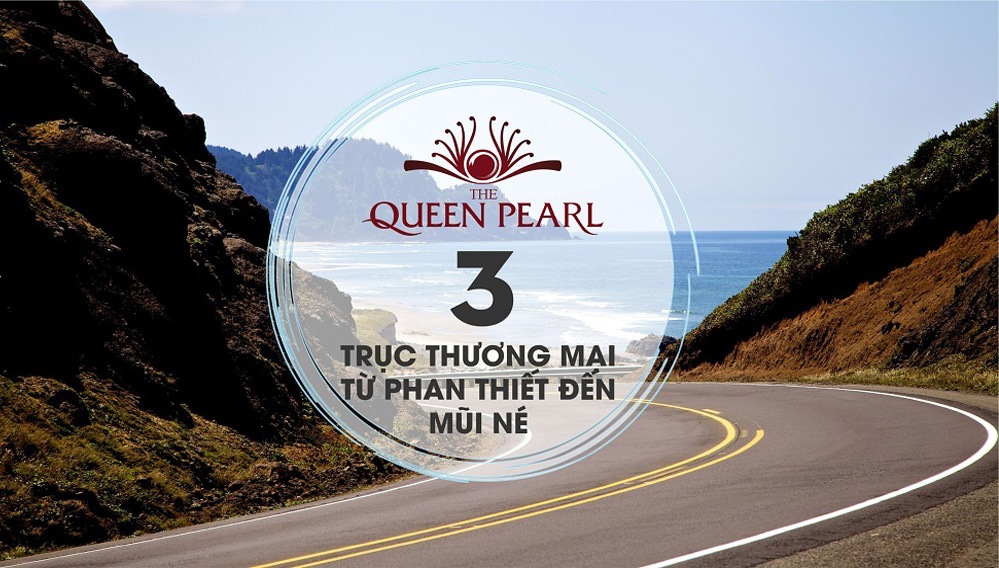Queen Pearl tọa lạc trên mặt tiền trục thương mại từ Phan Thiết đến Mũi Né